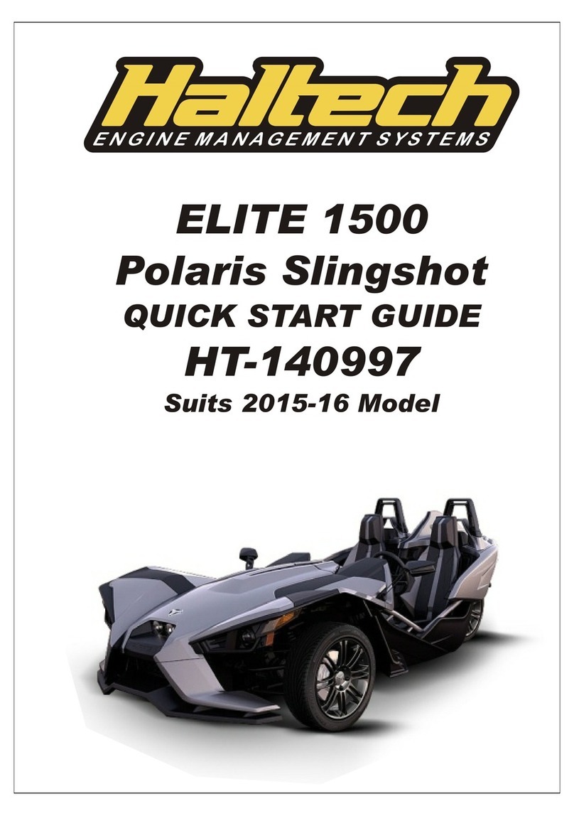 Haltech Elite 1500 Polaris Slingshot User manual Haltech Elite 1500 Polaris Slingshot User manual