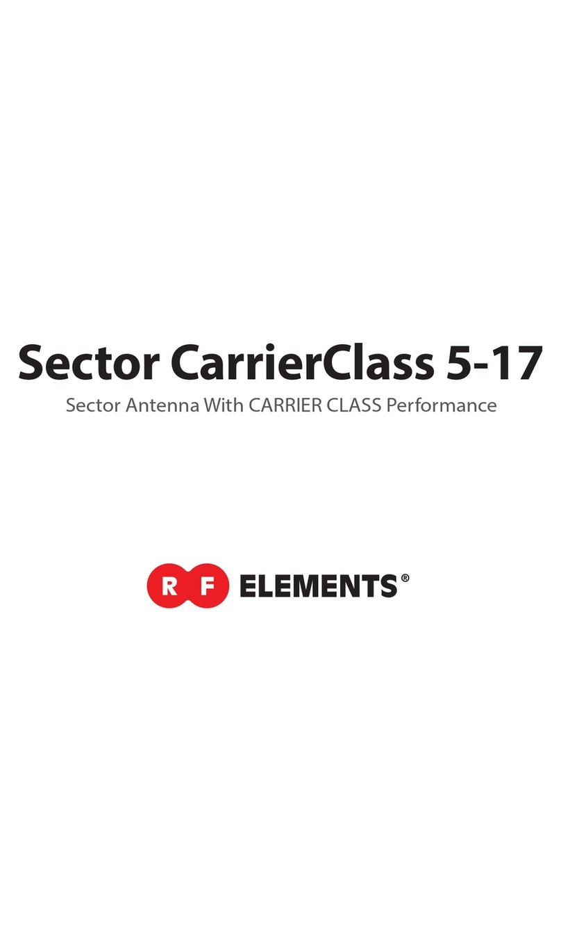RF Elements Sector Carrier Class 5-17 User manual RF Elements Sector Carrier Class 5-17 User manual