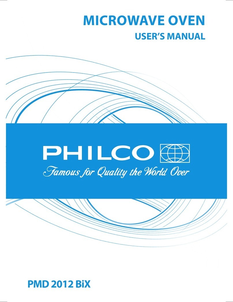 Philco PMD 2012 BiX User manual
