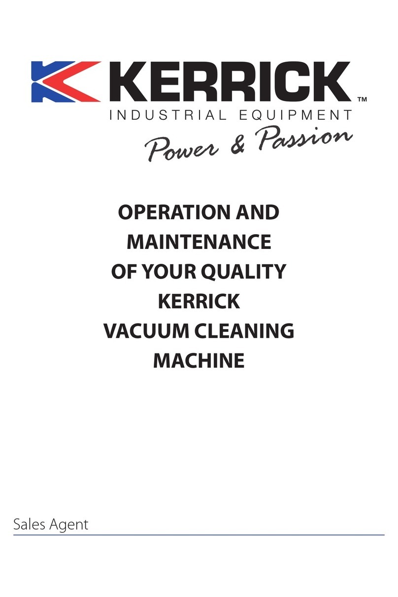 Kerrick VH103 Operation and maintenance guide