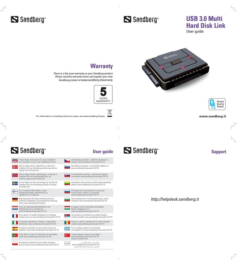 Sandberg 133-79 user guide Sandberg 133-79 user guide
