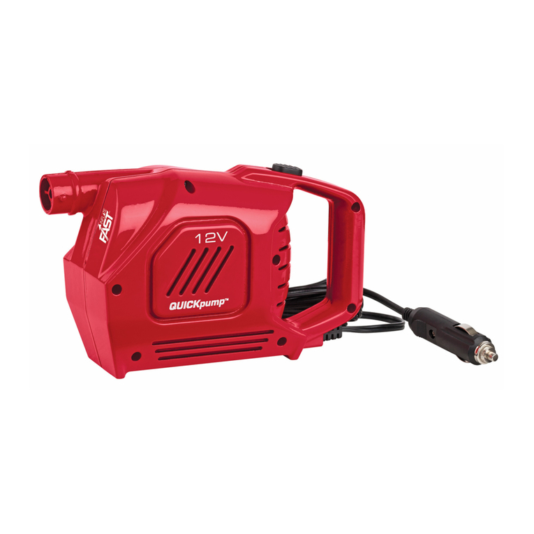 Coleman QUICKPUMP User manual
