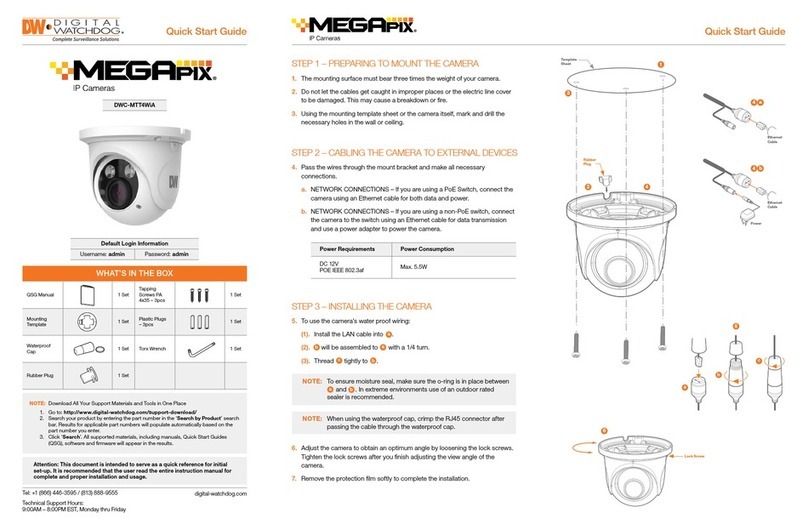 Megapix DWC-MTT4WiA User manual