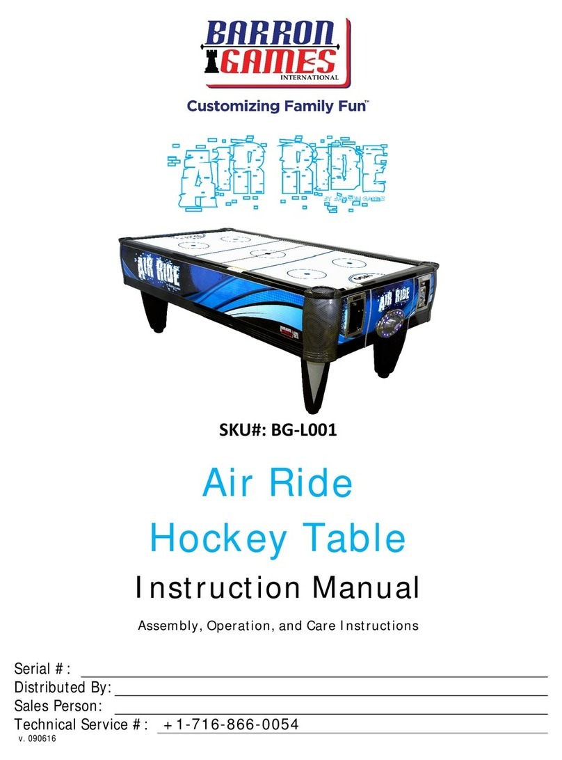 Barron Games BG-L001 User manual