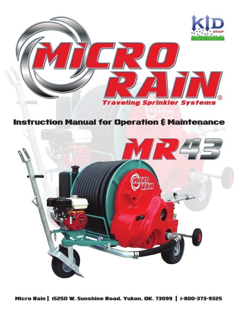 Micro Rain MR43 instruction manual