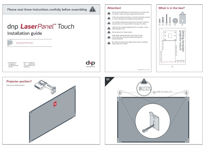 DNP LaserPanel Touch User manual