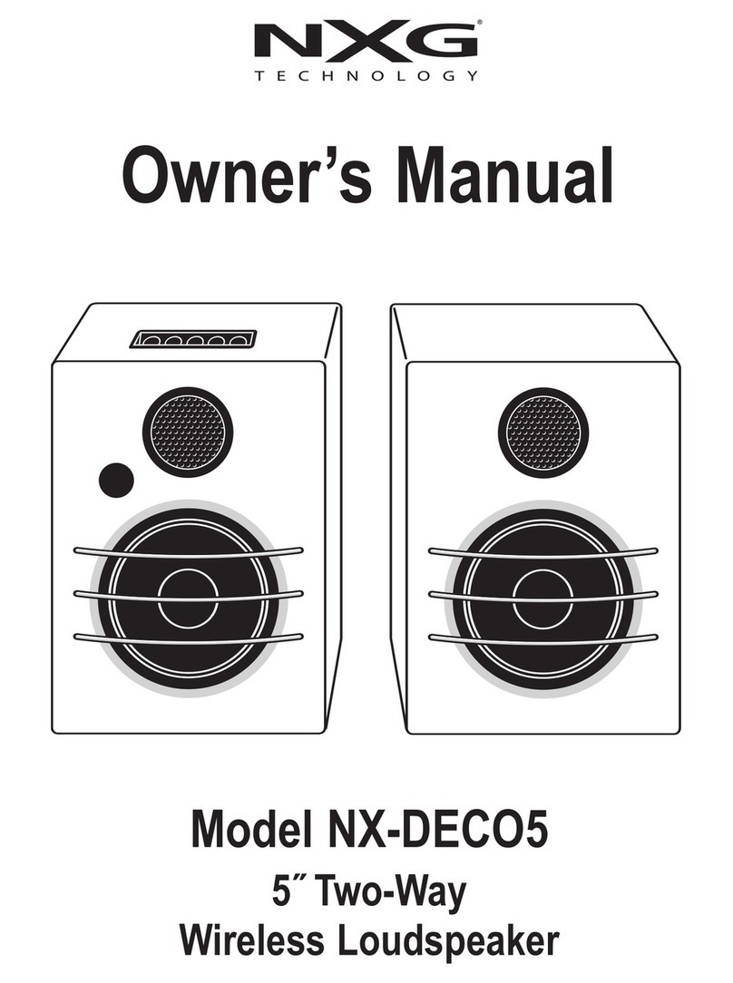 Nxg NX-DECO5 User manual
