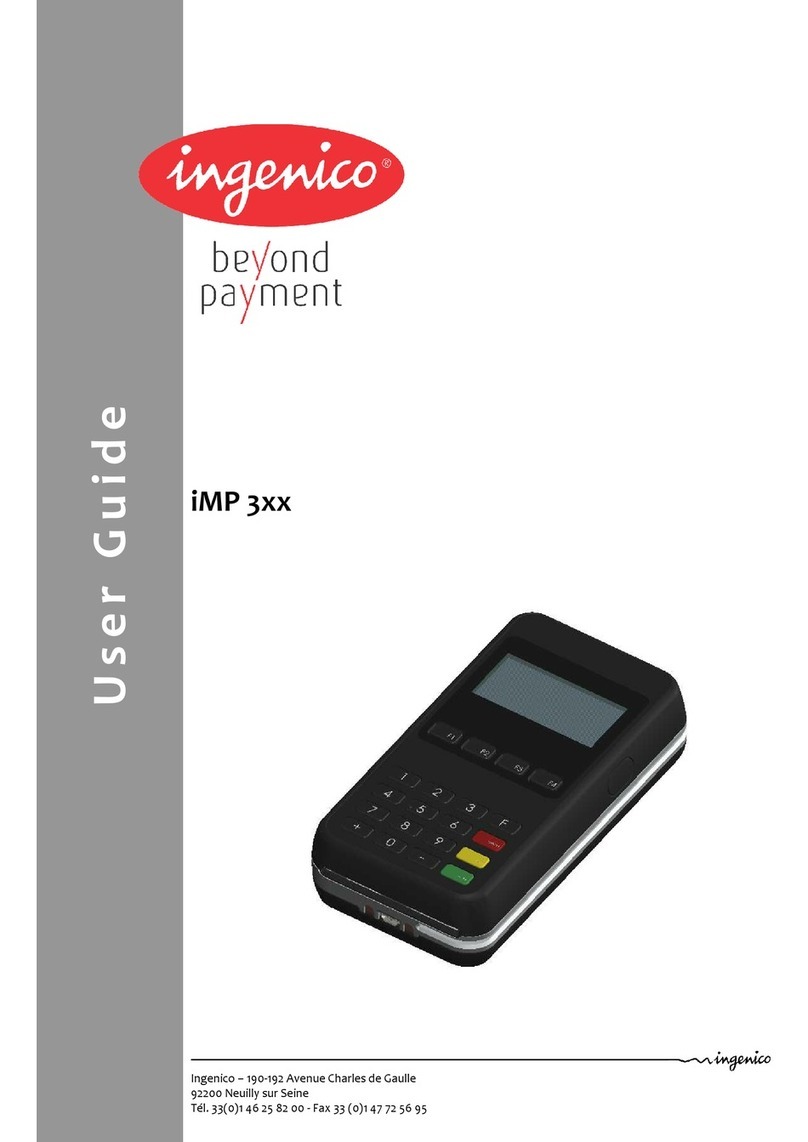 Ingenico IMP3 Series User manual