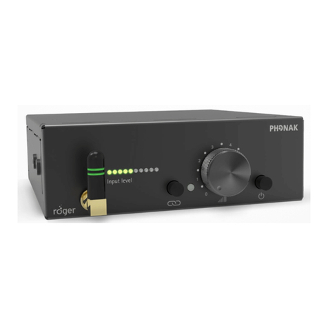 Phonak Roger BaseStation User manual Phonak Roger BaseStation User manual