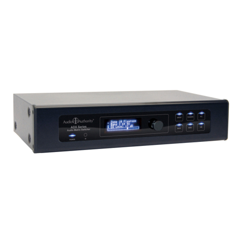 Audio Authority ADX-1616 Manual