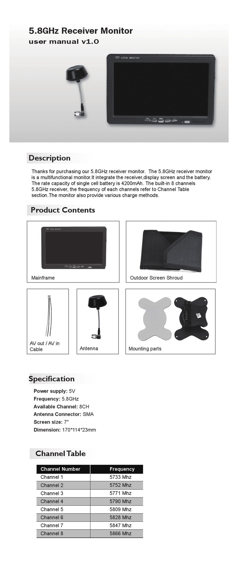 TT Robotix 8003 user manual