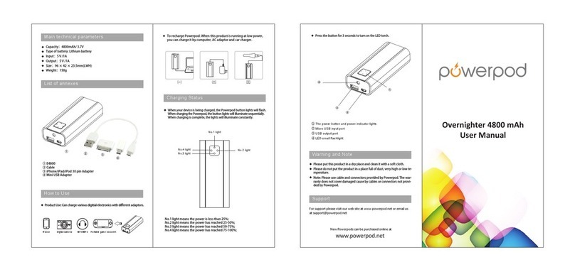 powerpod E4800 user manual
