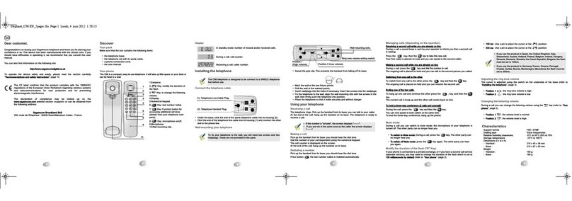 SAGEMCOM C96 User manual SAGEMCOM C96 User manual