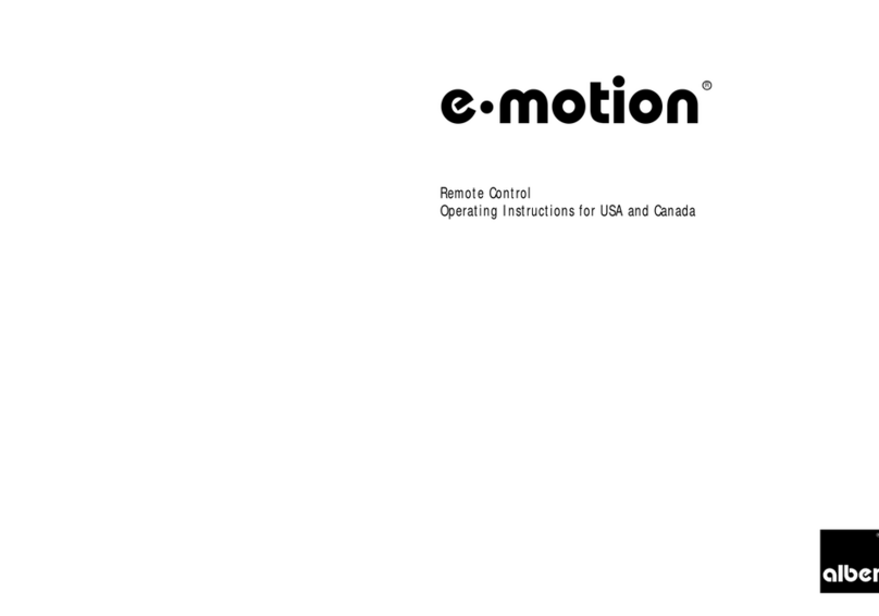 Alber e-motion operating manual