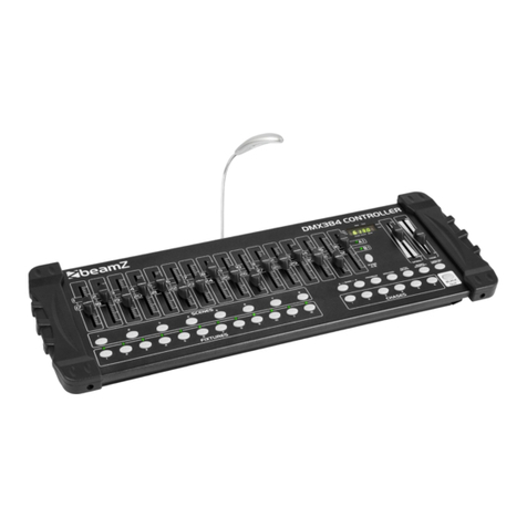 Beamz DMX384 instruction manual Beamz DMX384 instruction manual