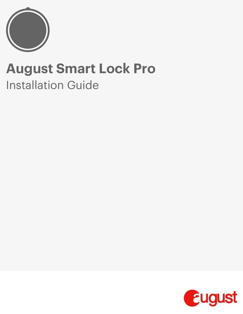 August Smart Lock Pro installation guide