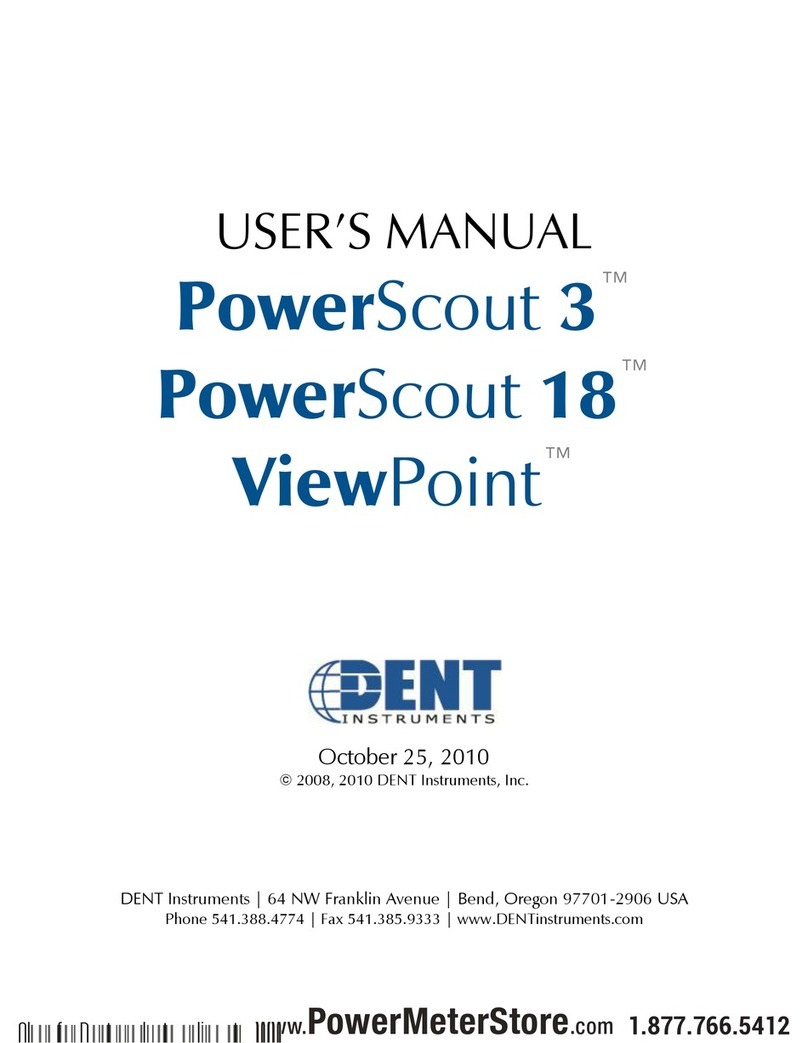 Dent PowerScout 3 user manual