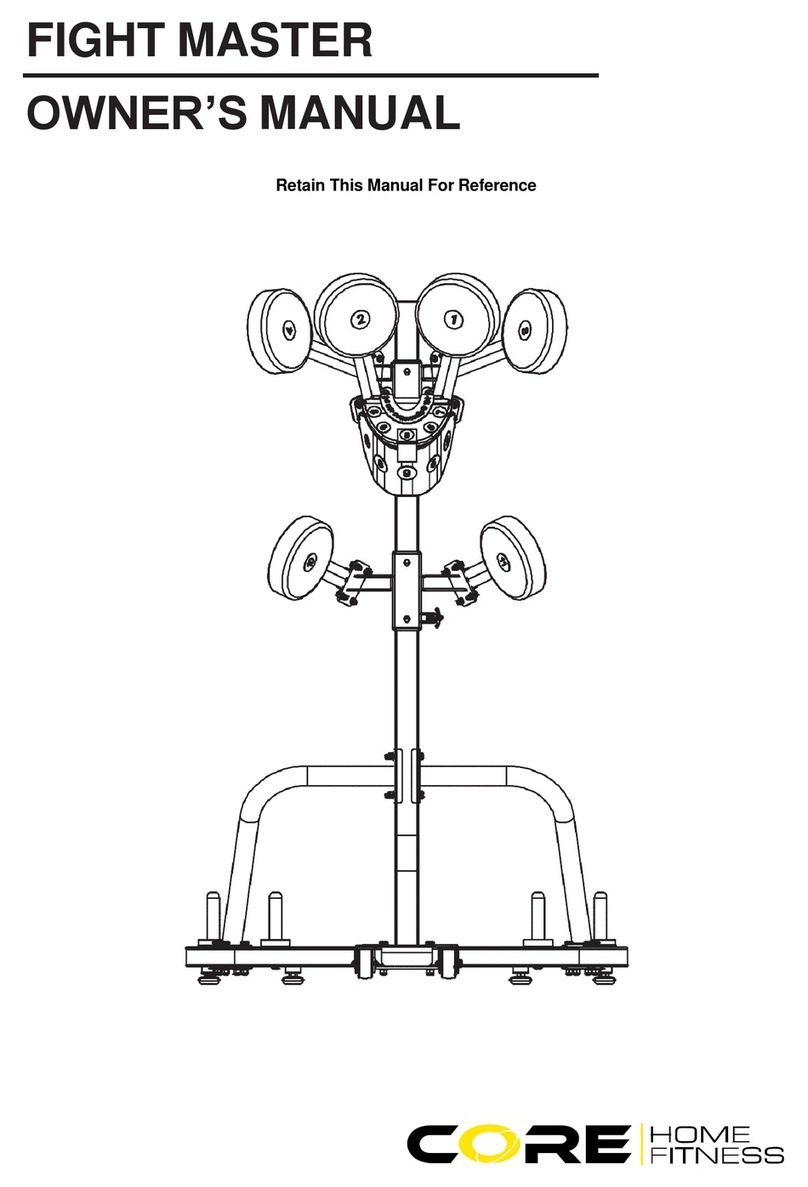Core Home Fitness BM100 owner's manual