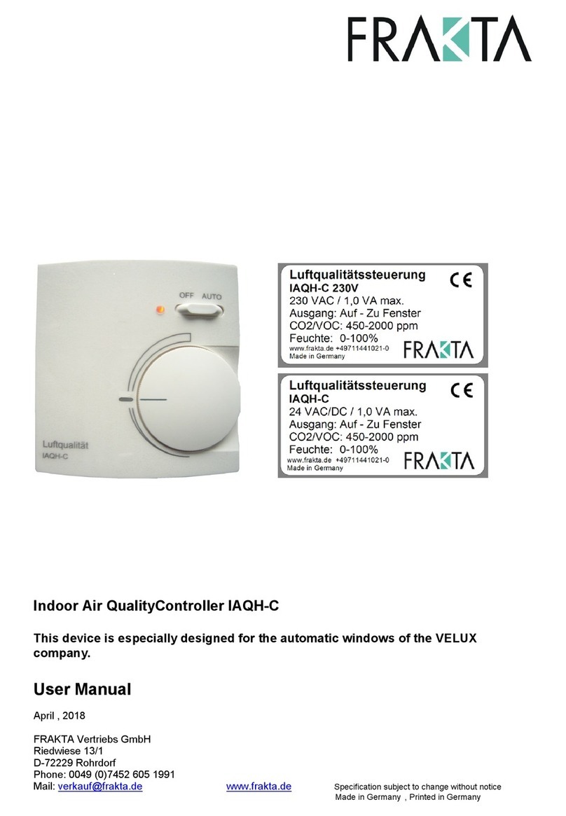 FRAKTA IAQH-C user manual