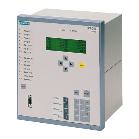 Siemens SIPROTEC 4 7UT6 Series User manual