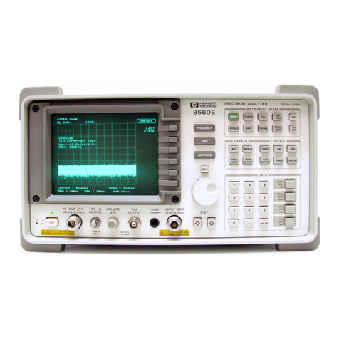 Agilent Technologies 8560E User manual