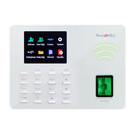 FingerTec TA700W installation guide