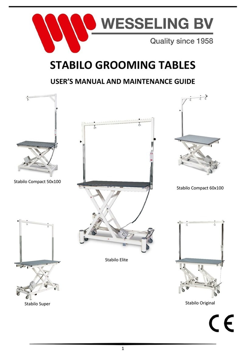 Wesseling BV Stabilo Compact 60x100 User's manual and maintenance guide Wesseling BV Stabilo Compact 60x100 User's manual and maintenance guide
