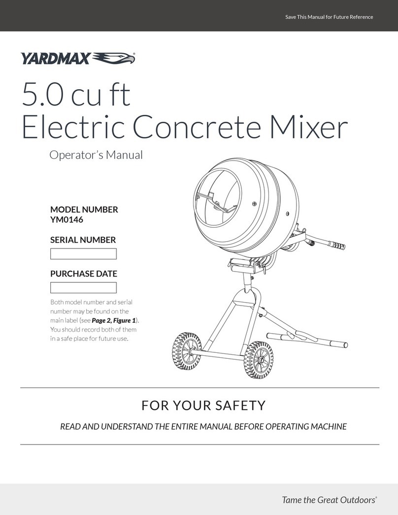 YARDMAX YM0146 Operator's manual