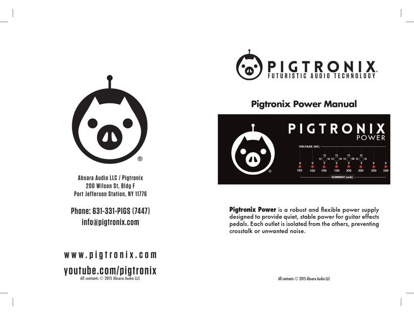 Absara Audio Pigtronix Power manual