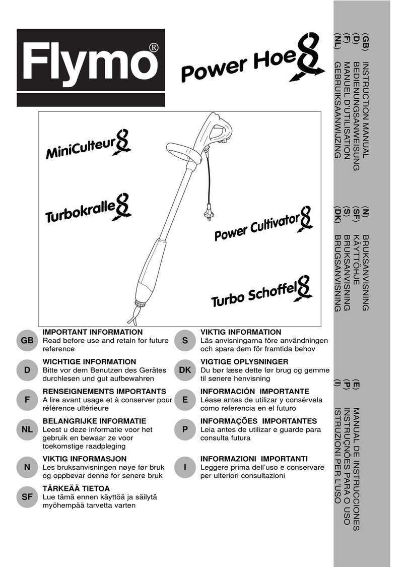 Flymo BMT 270 instruction manual