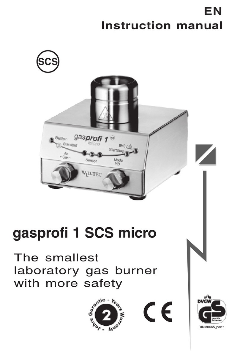 WLD-TEC gasprofi 1 SCS micro instruction manual WLD-TEC gasprofi 1 SCS micro instruction manual