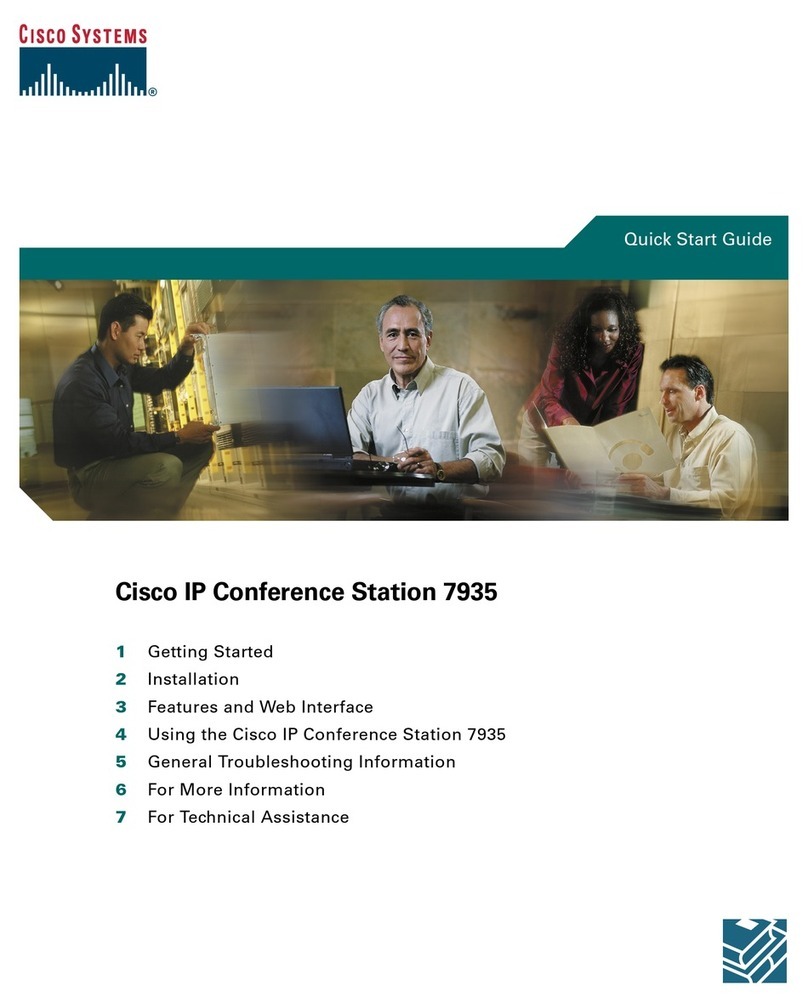 Cisco IP Conference Station 7935 quick start guide