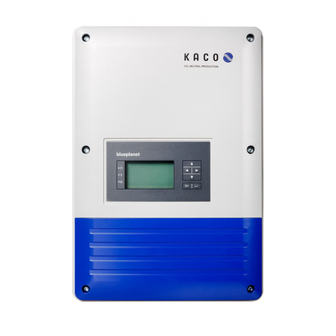 Kaco Powador 10.0 TL3 operating instructions