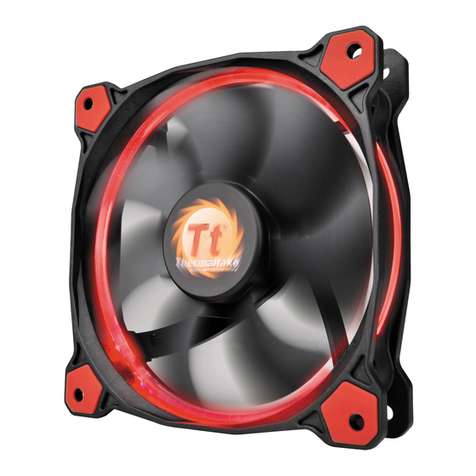 Thermaltake Riing 12 installation guide