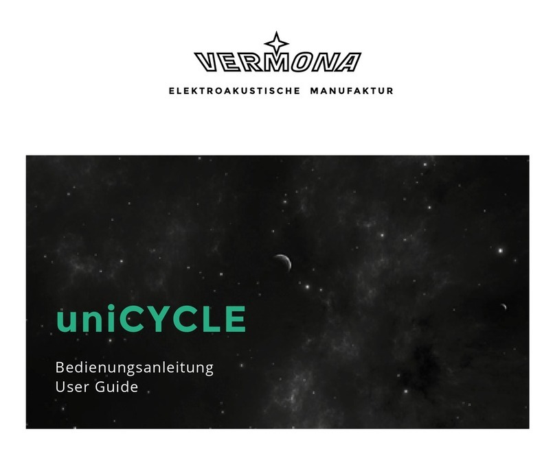 Vermona uniCYCLE User manual