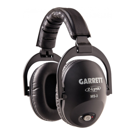 Garrett MS-3 owner's manual