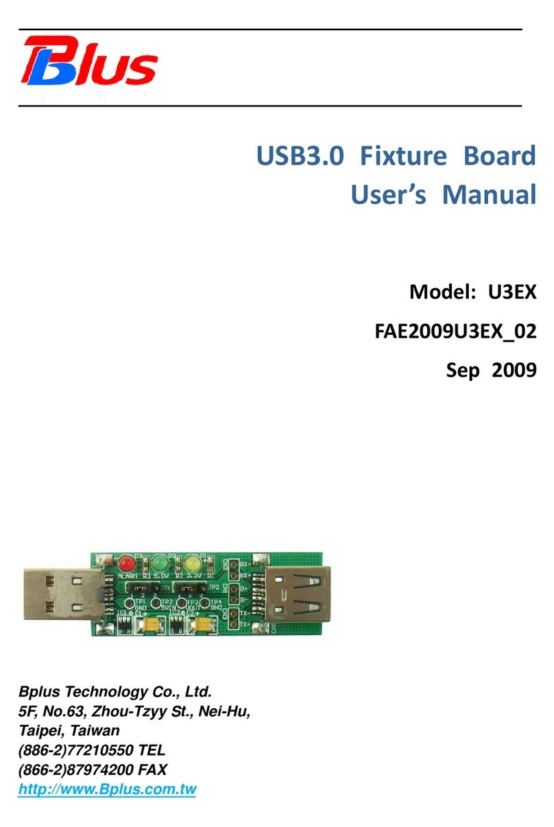 Bplus Technology U3EX user manual