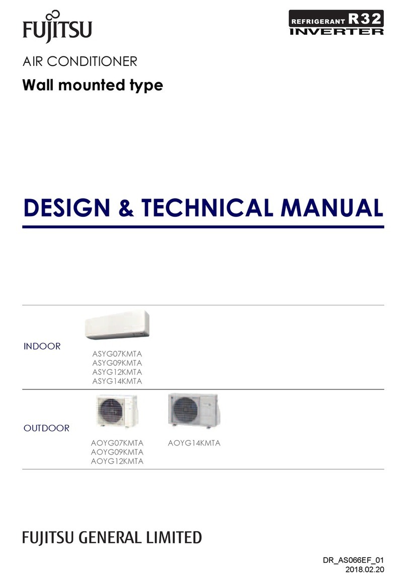 Fujitsu ASYG07KMTA Service manual