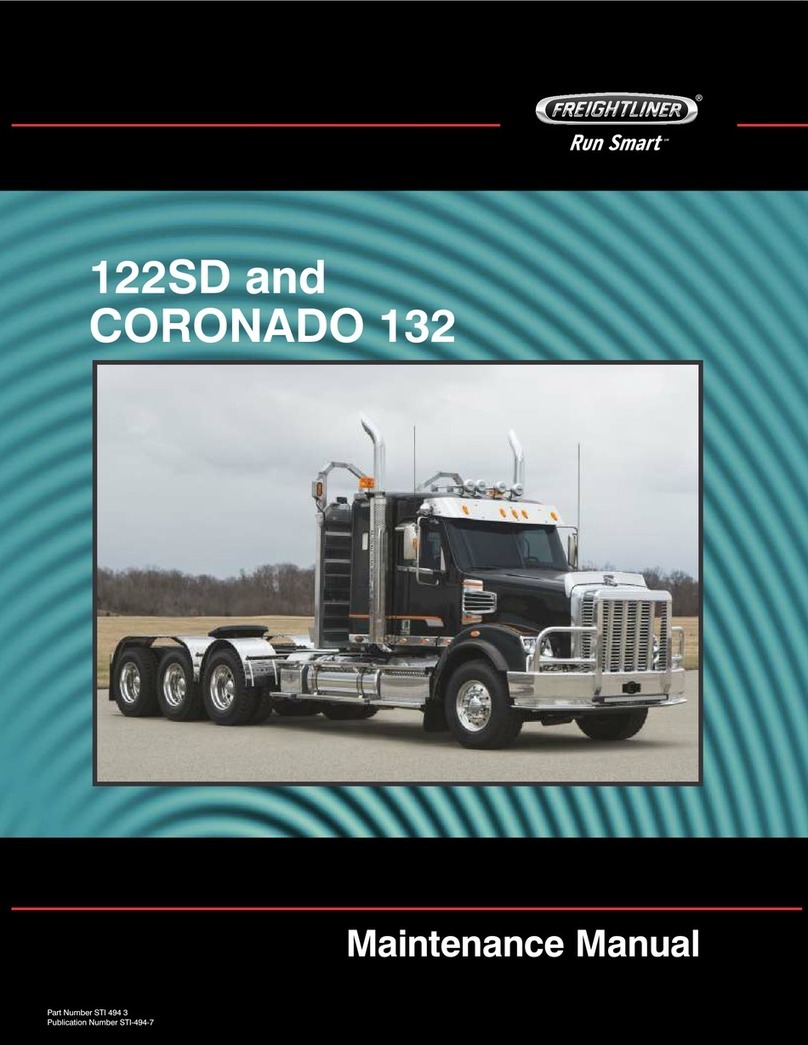 freightliner 122SD Maintenance manual