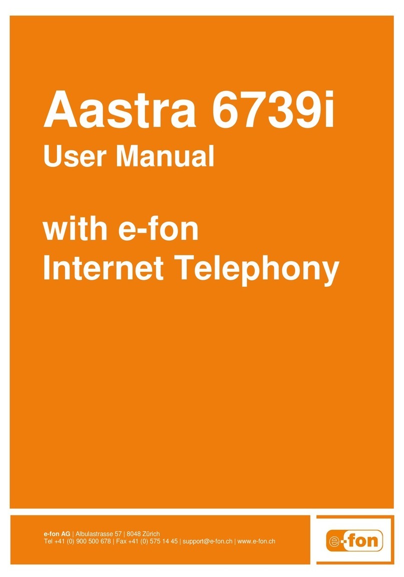 Mitel Aastra 6739i user manual