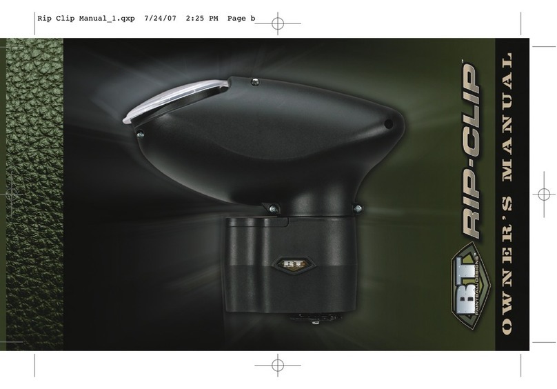 BT Paintball Rip-Clip owner's manual