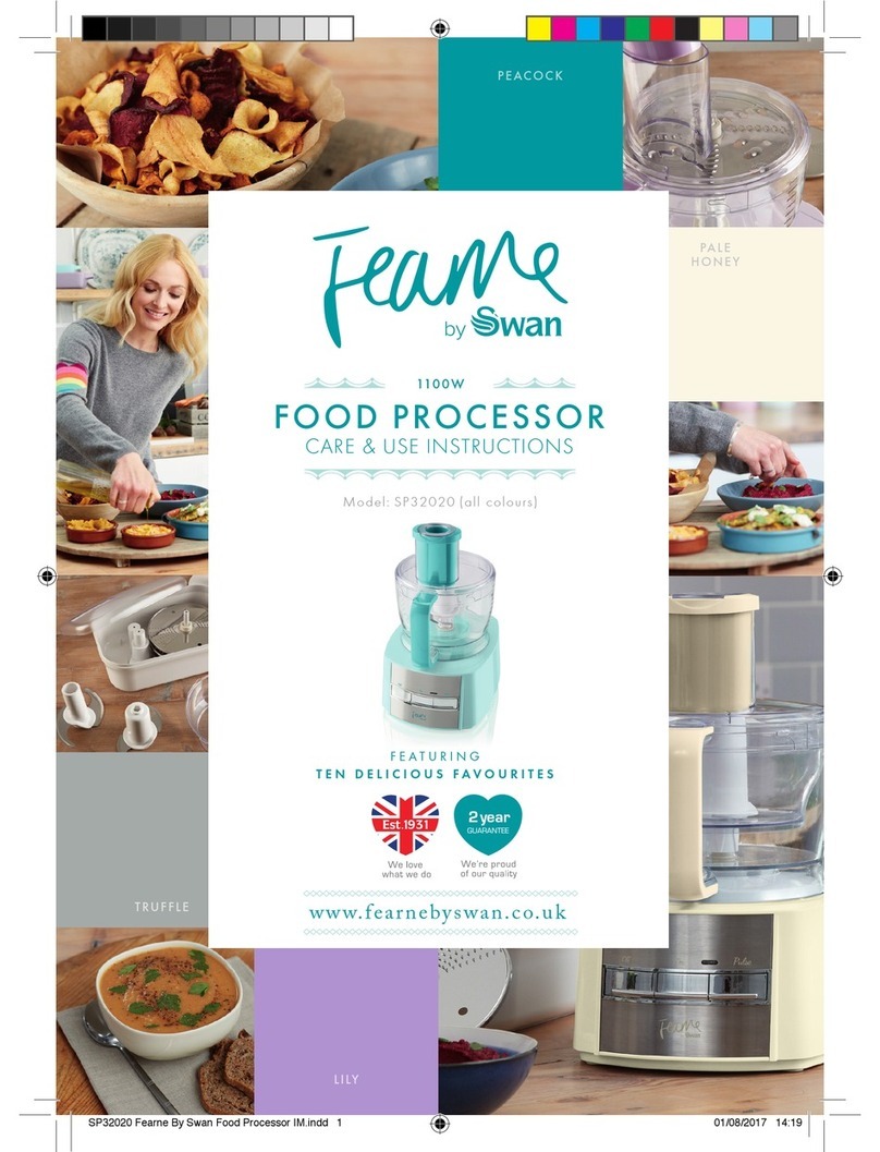 Swann Fearne SP32020 Care & use instructions