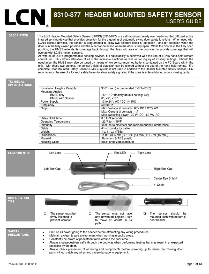 LCN 8310-877 user guide