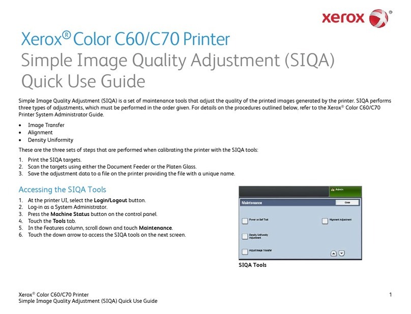 Xerox Color C60 Series Operating manual Xerox Color C60 Series Operating manual
