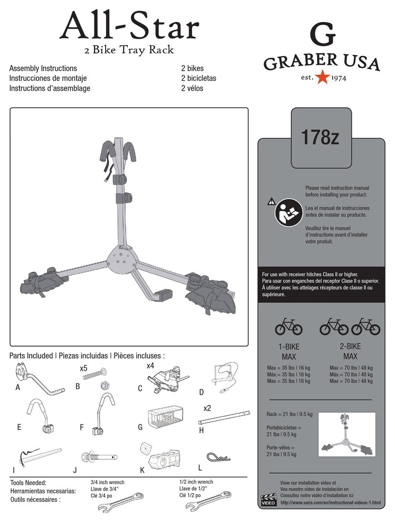 Graber All Star Assembly instructions/use and care manual
