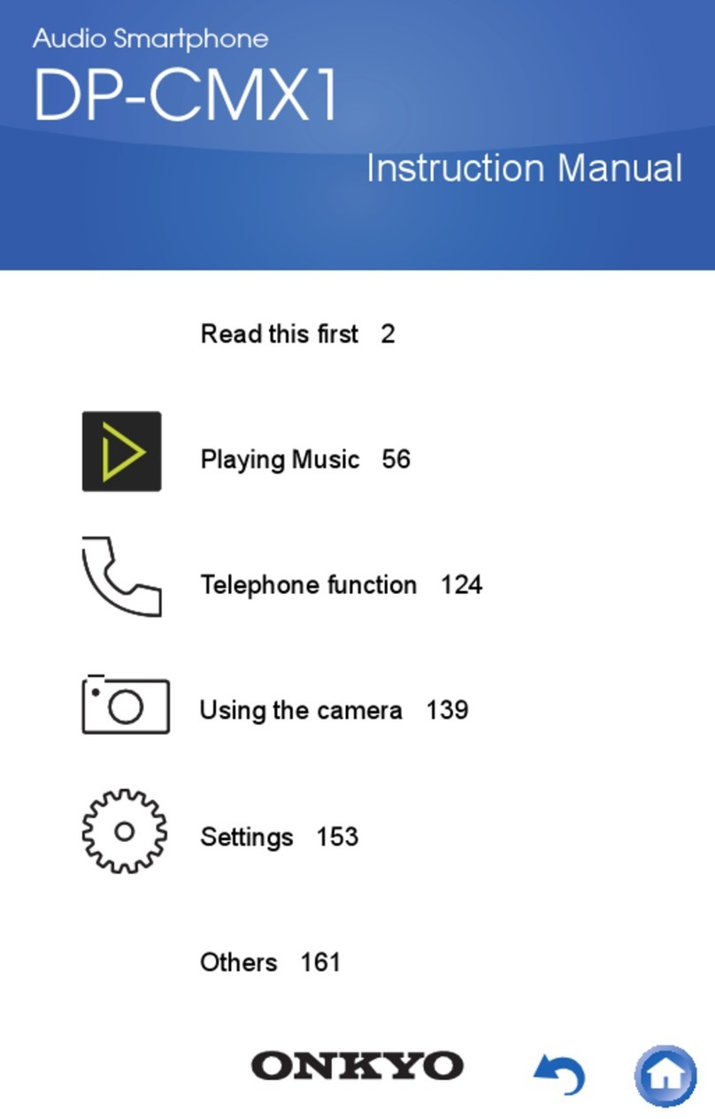 Onkyo DP-CMX1 instruction manual