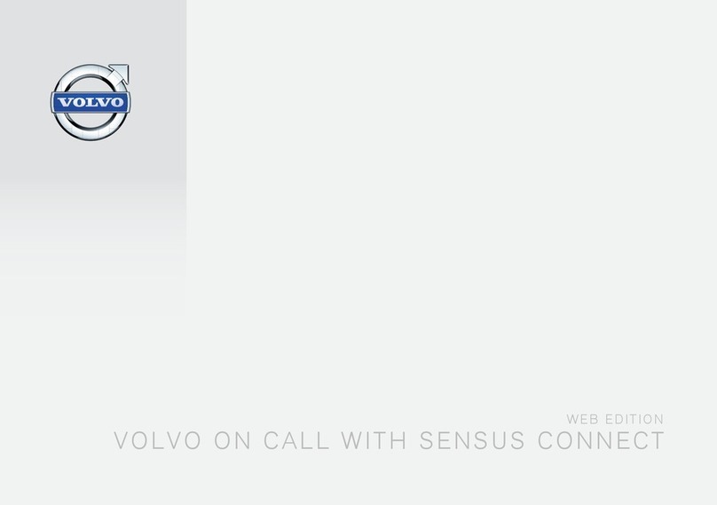 Volvo On Call with Sensus Connect manual