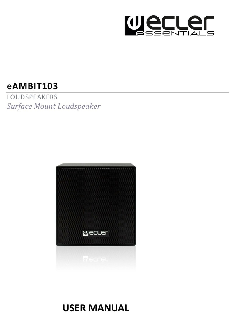 Ecler essentials eAMBIT103 user manual