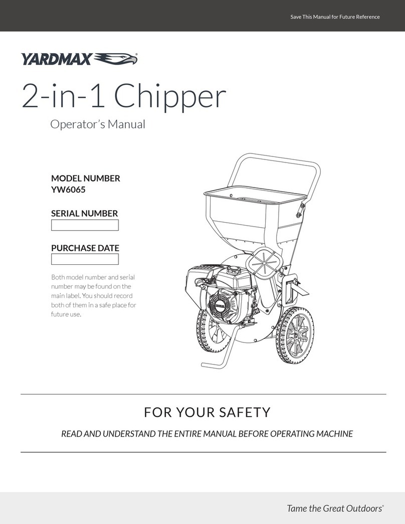 YARDMAX YW6065 Operator's manual