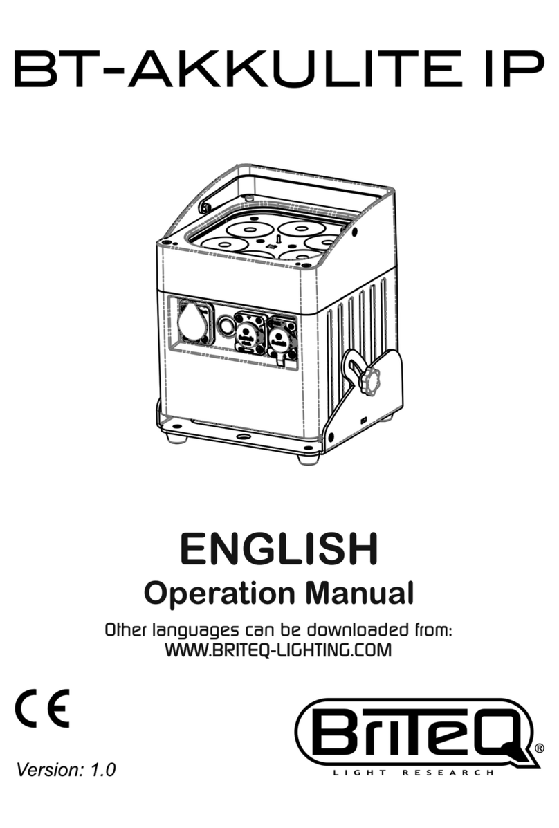 Briteq BT-AKKULITE IP User manual